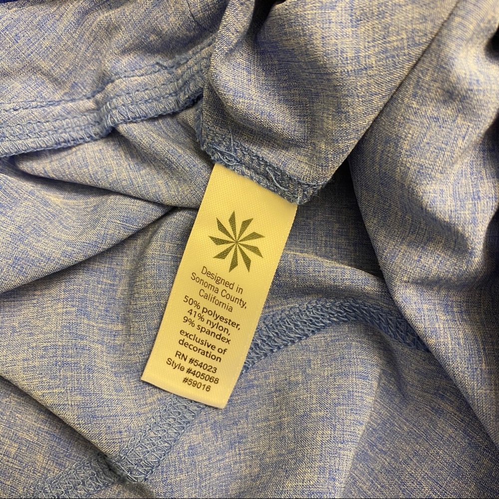 Athleta Drawstring Blue Capris - Picture 7 of 7